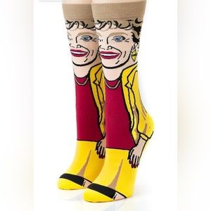 Bioworld Golden Girls Blanche Graphic Novelty Funny Socks Gift